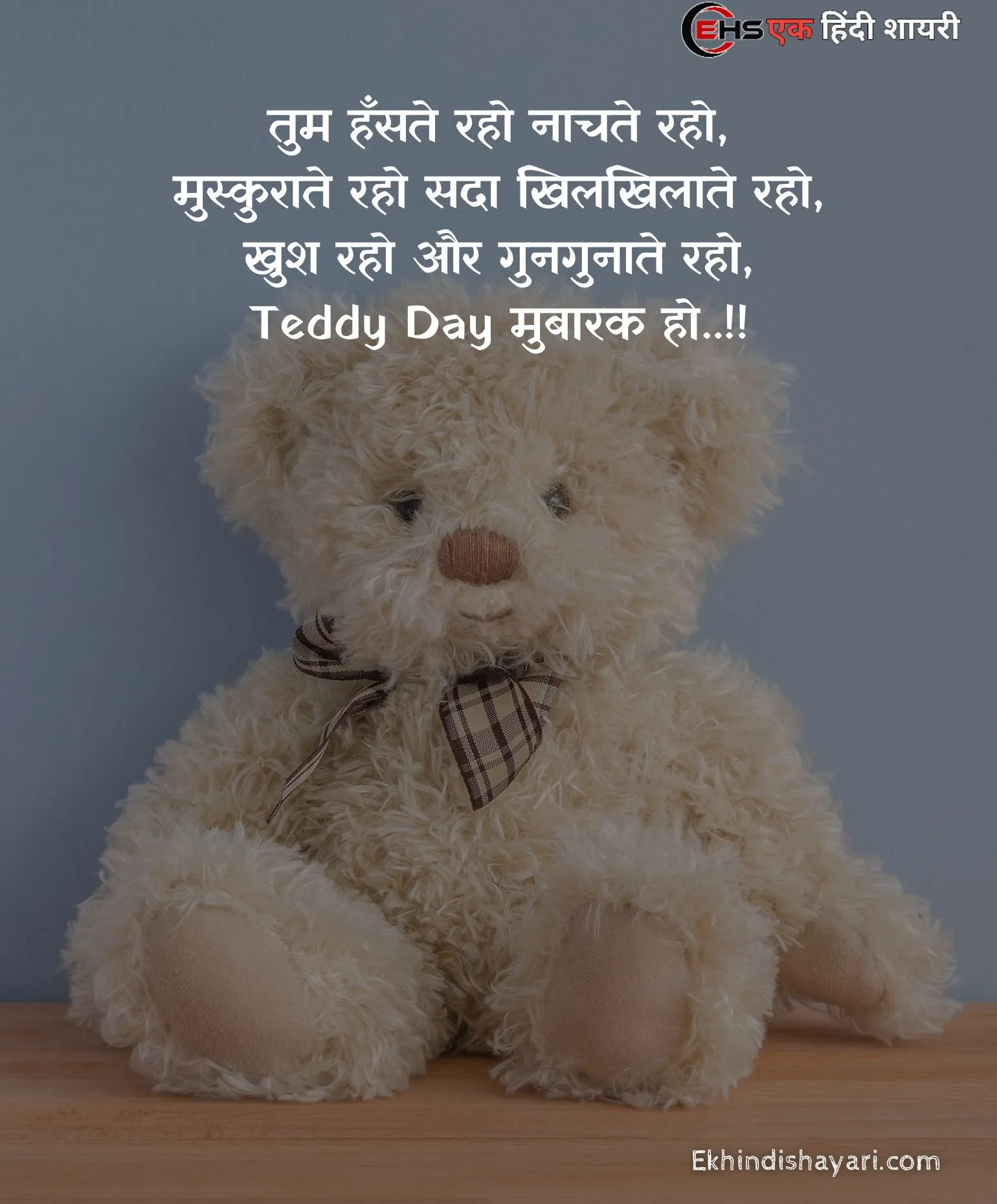 Teddy Bear Day Shayari Photo