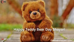 Teddy Bear Day Shayari Photo