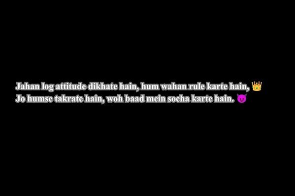 Badmash Shayari