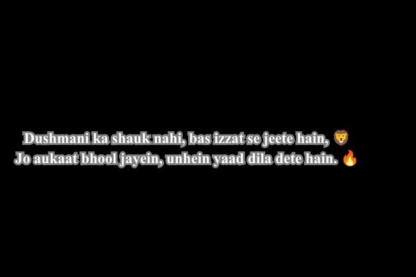 Badmash Shayari